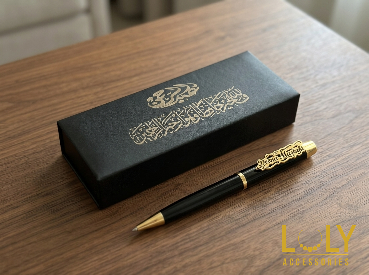 قلم مطلى بالبوكس