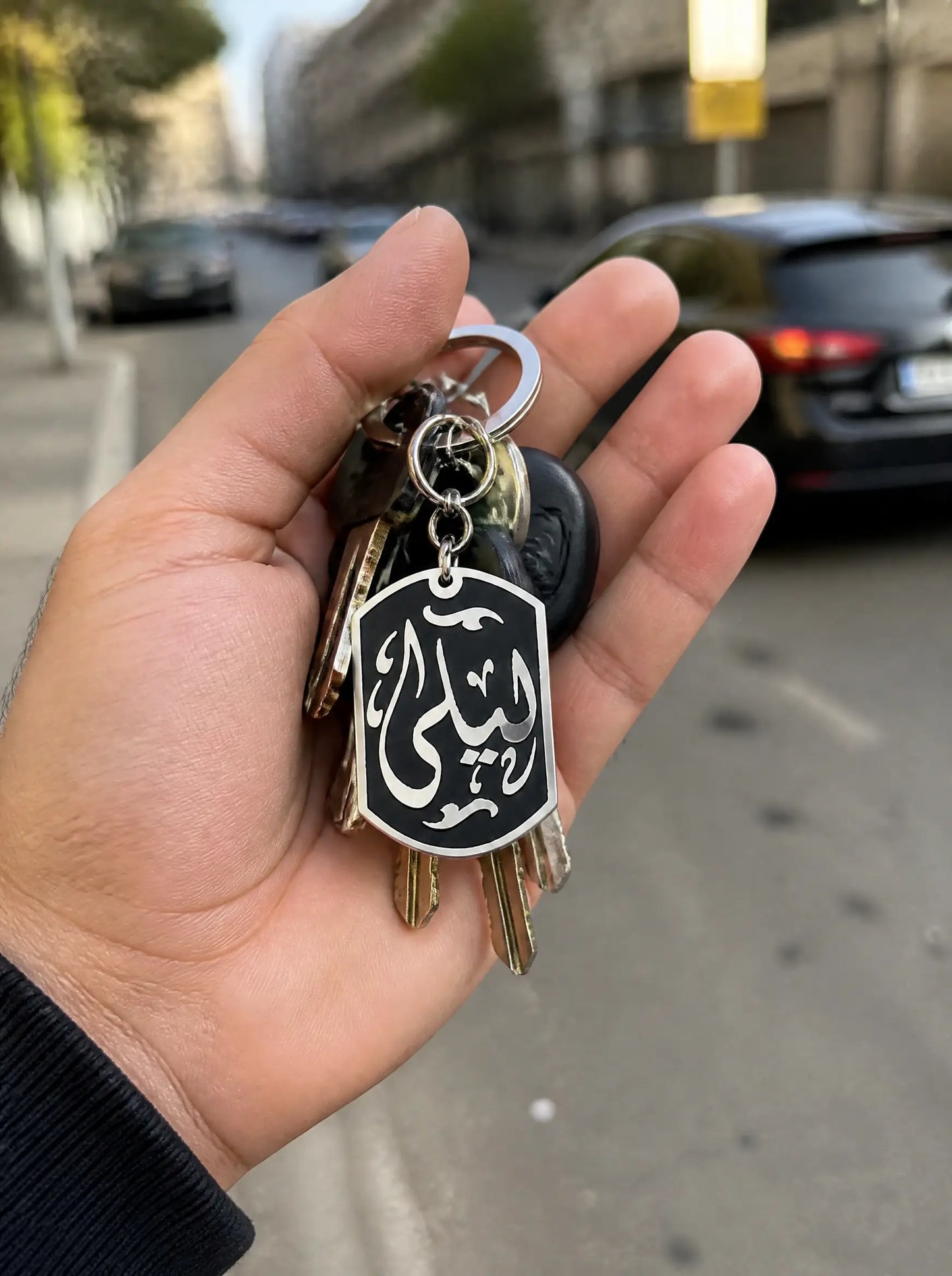 ميدالية مطلية فضة